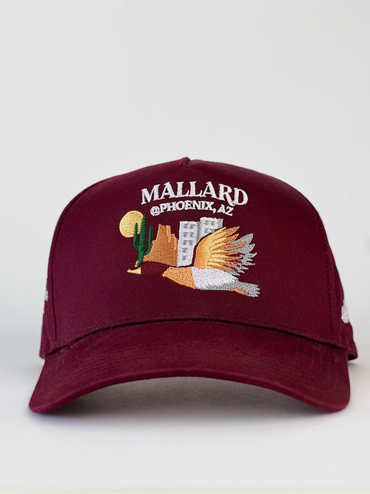 Mallard @ Phoenix, AZ Hat | Maroon Five Panel Hat