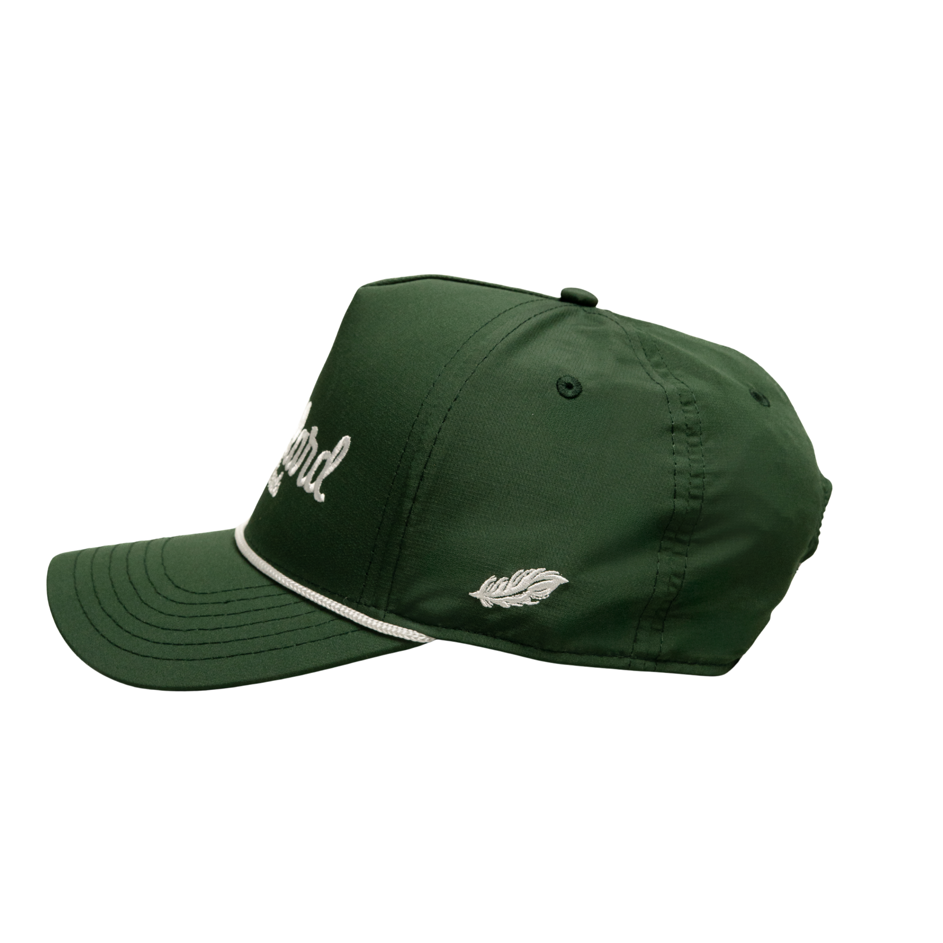 Five Panel Golf Hat - Dark Green