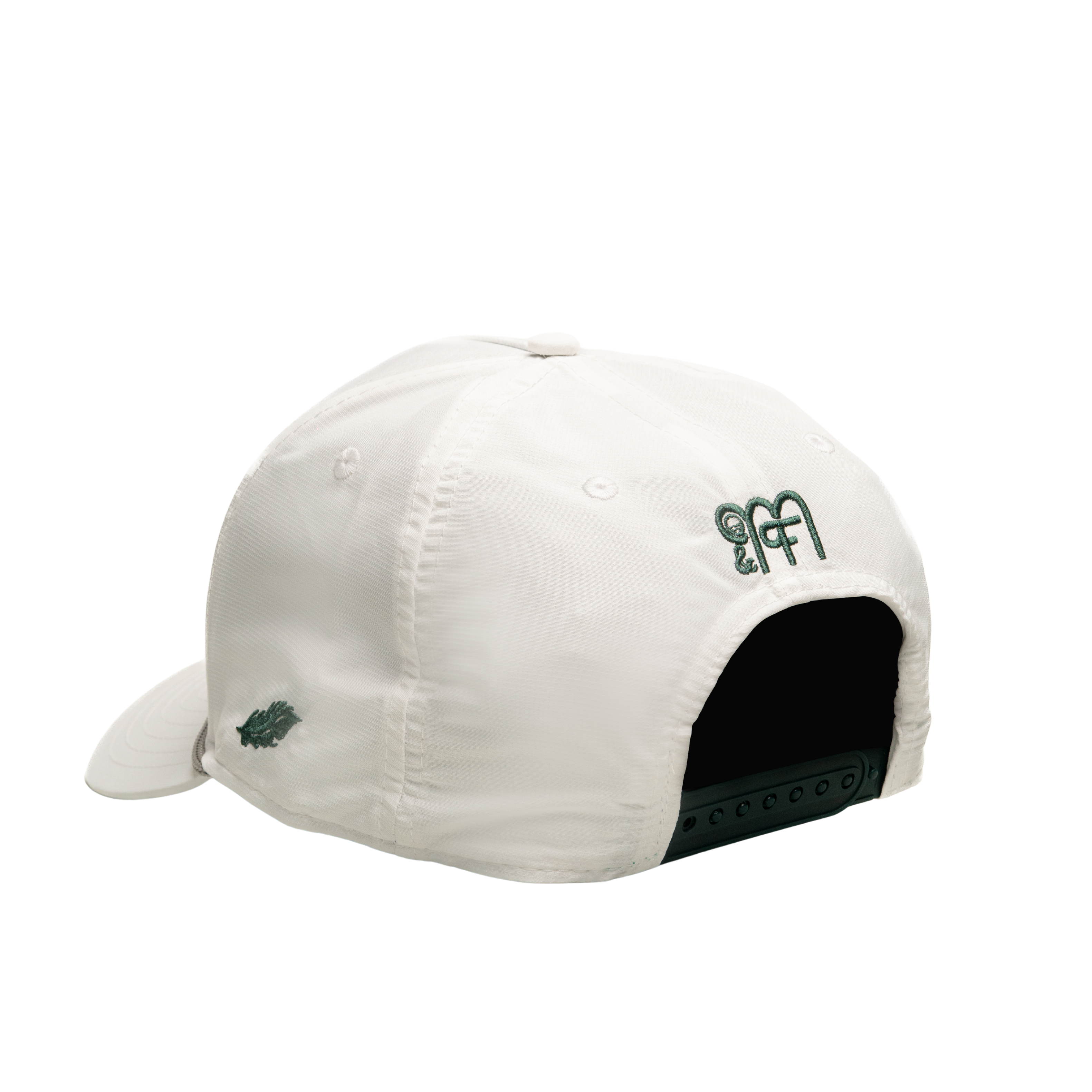 Five Panel Golf Hat - White