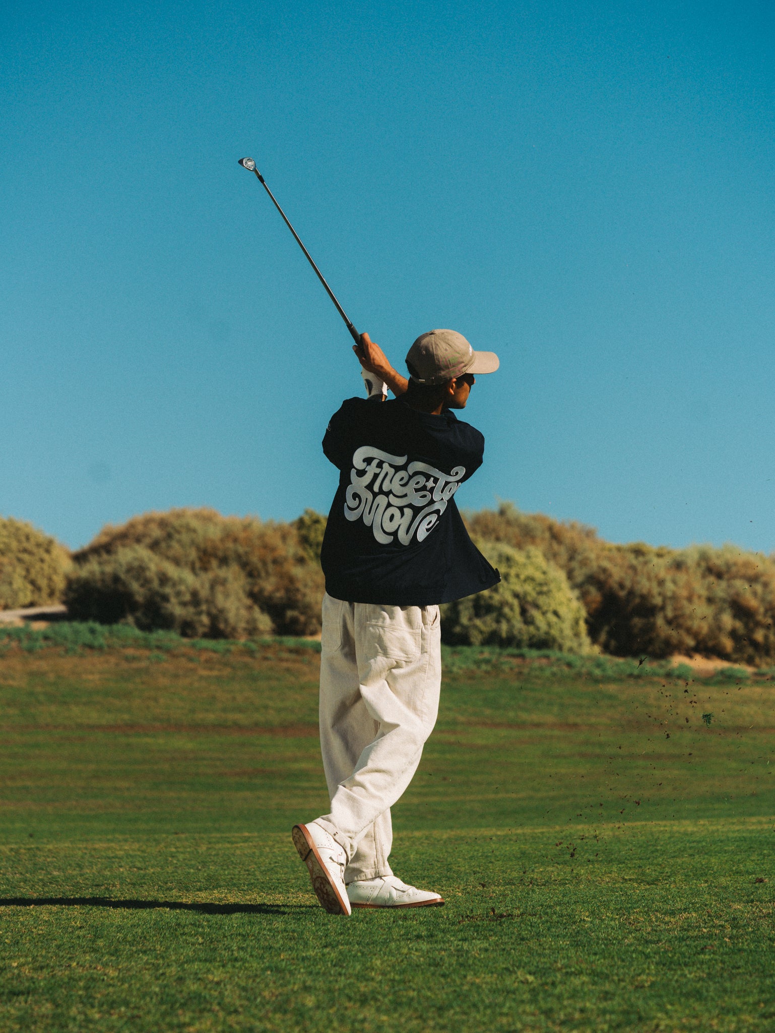 FTM Coach Jacket - Navy Blue