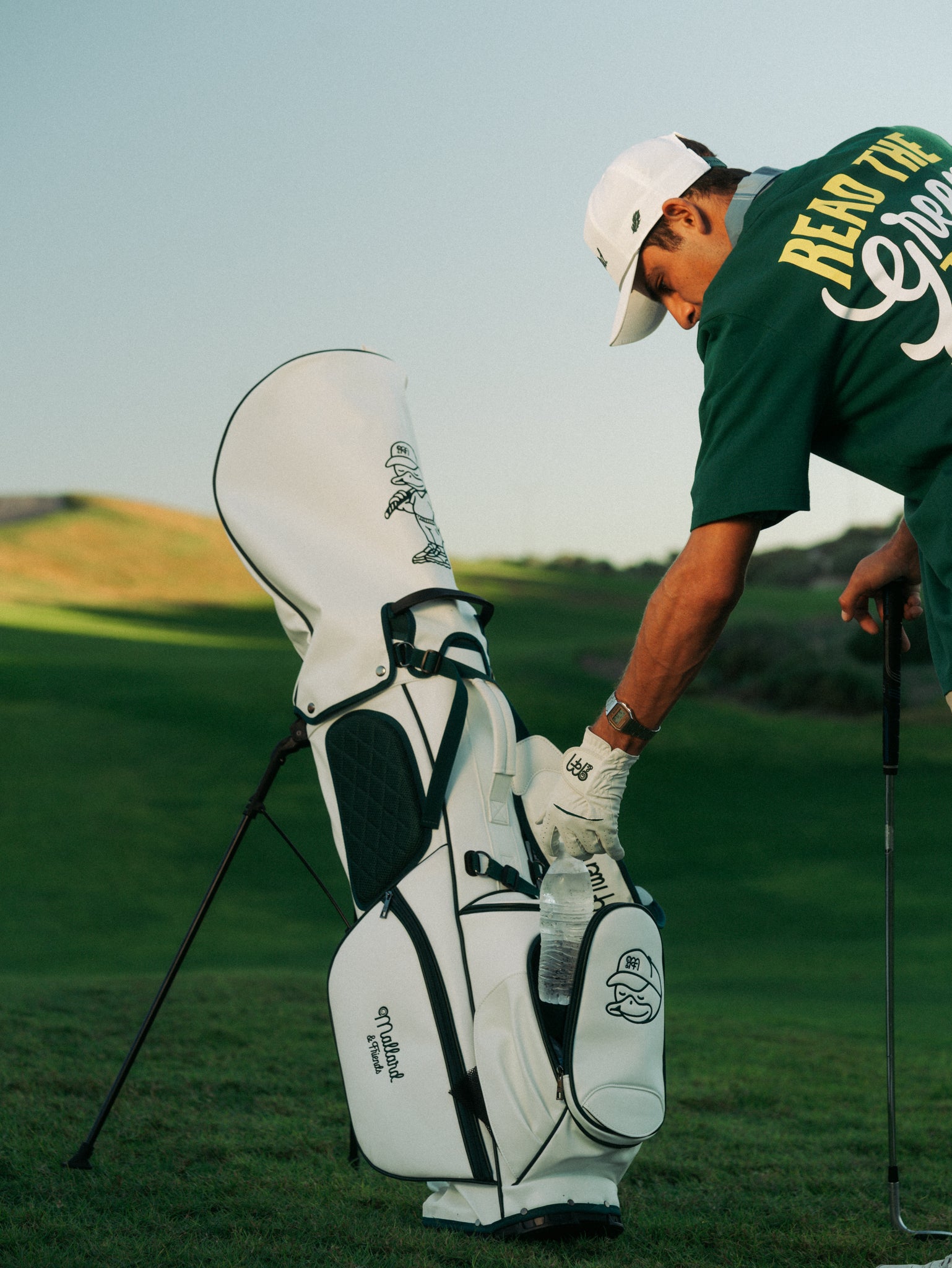 Read Green Golf T-Shirt - Dark Green