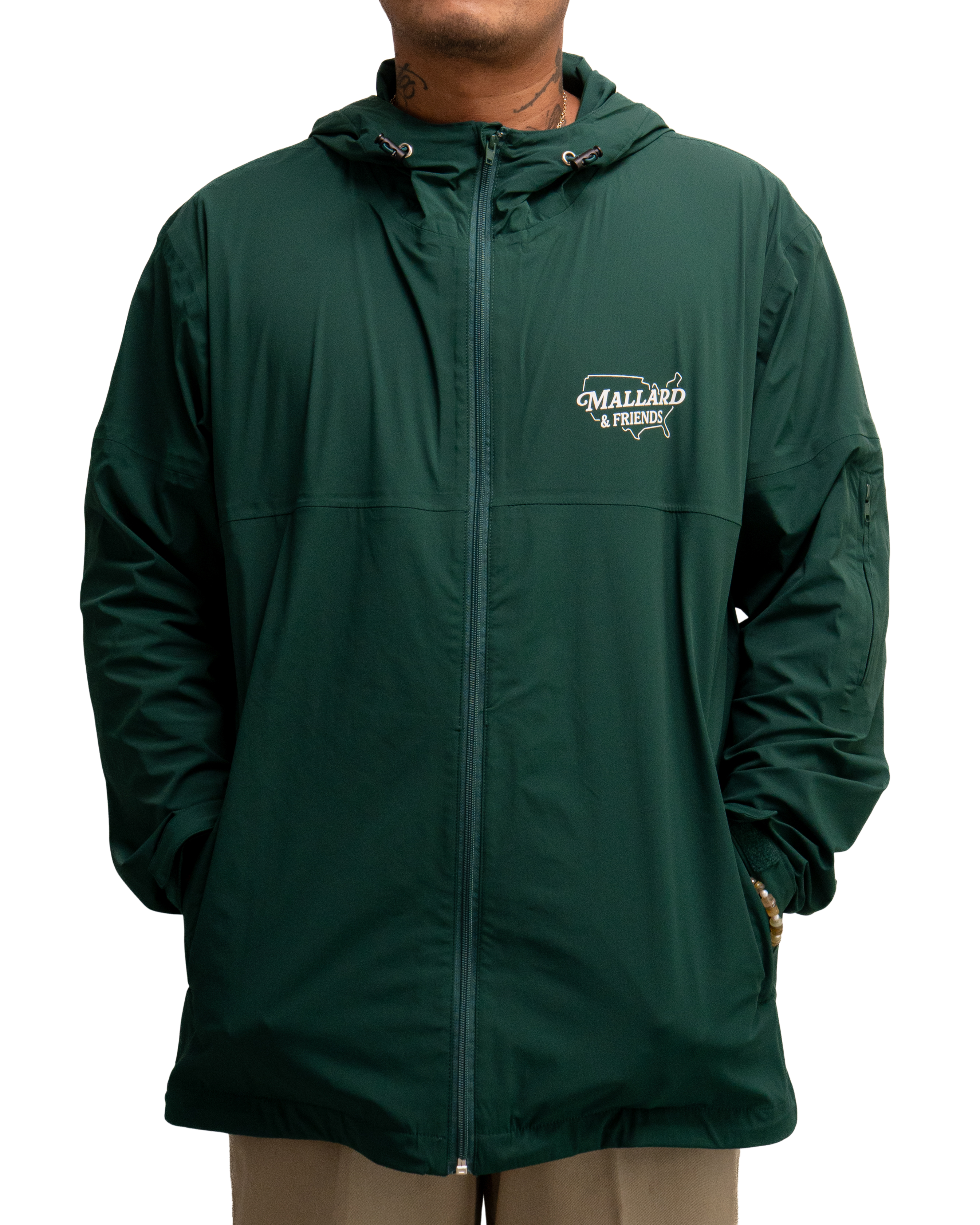 Performance Jacket/Windbreaker - Dark Green