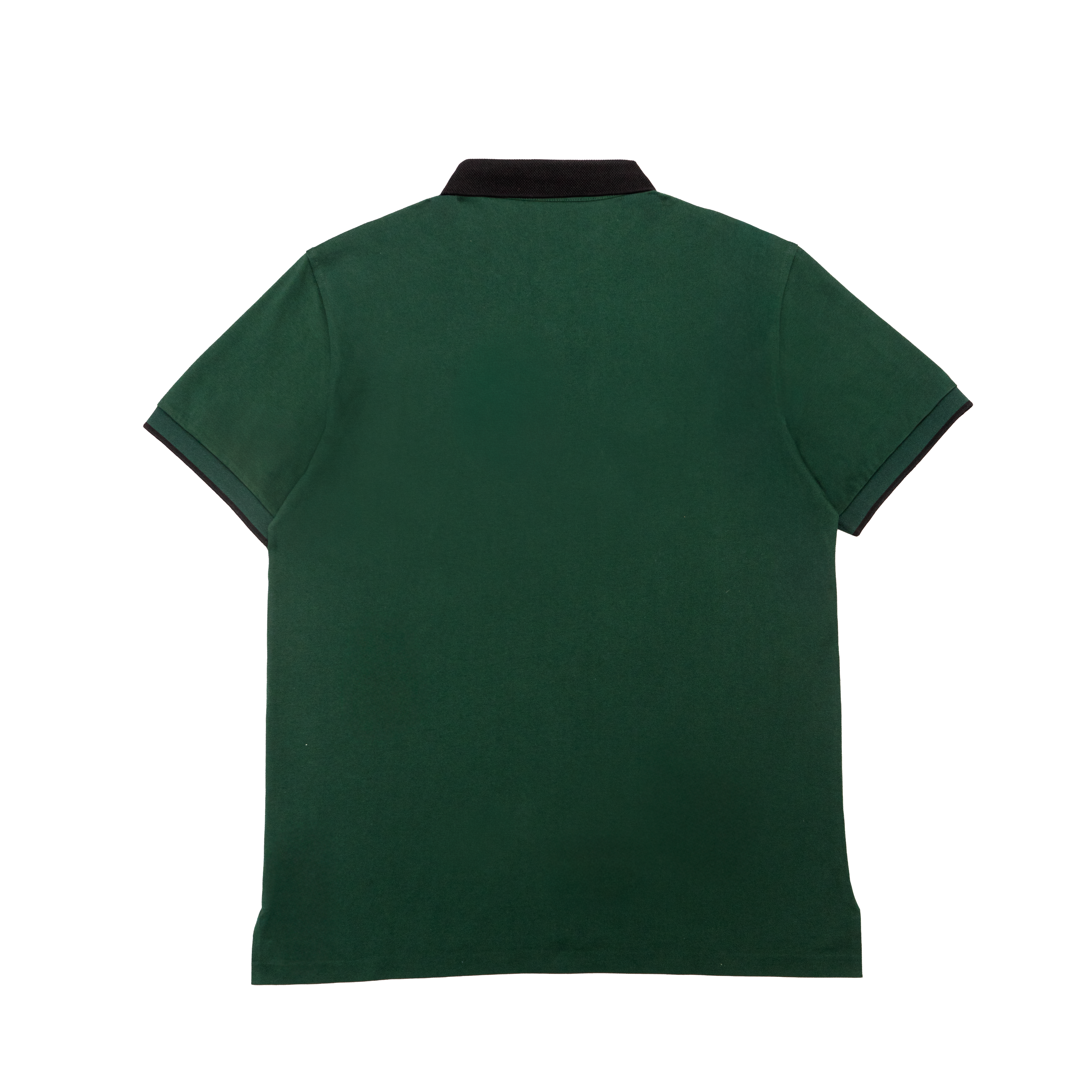 Lifestyle Golf Polo — Dark Green & Black