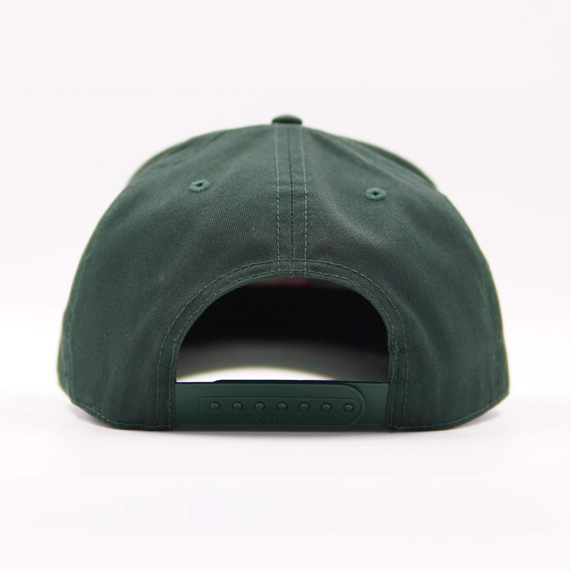 Mallard & Friends Dark Green Five Panel Hat Adjustable Strap - one size fits all