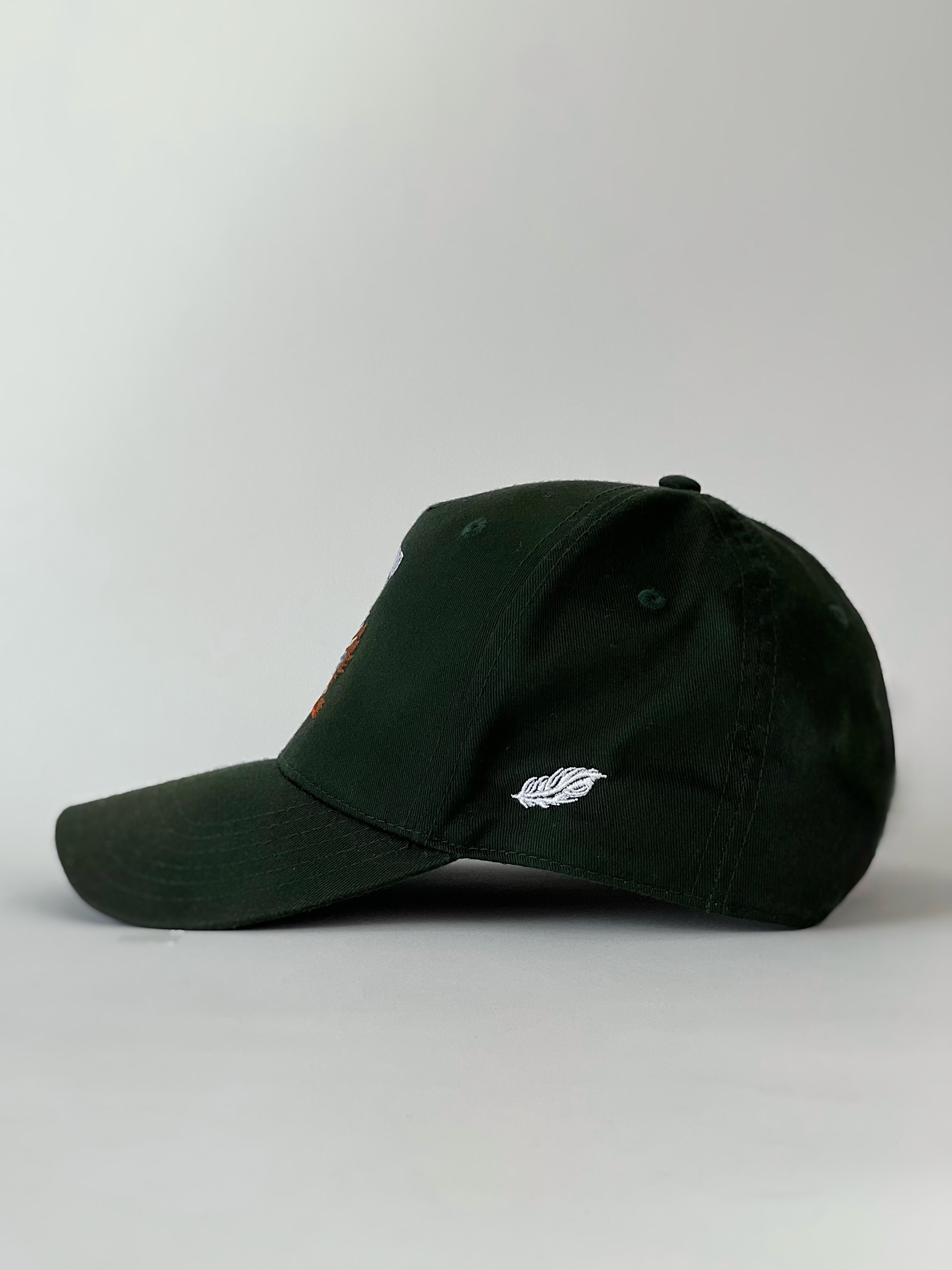 Mallard & Friends Hat | Dark Green Five Panel Hat