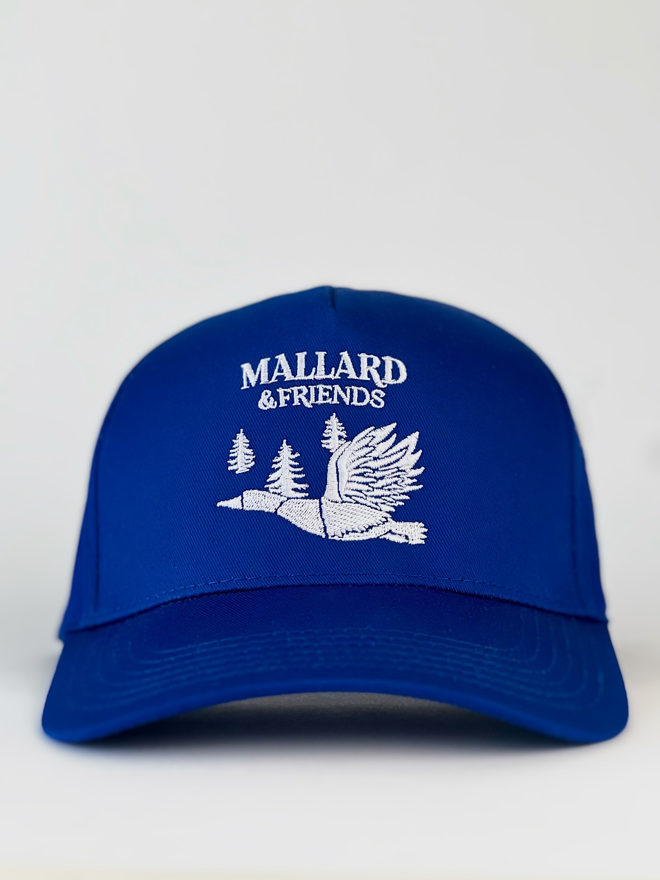 Mallard & Friends Hat | Royal Blue Five Panel Hat